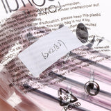 Maxbell 3x 5ml Empty Glass Spray Bottle Pump Fine Mist Perfume Atomizer shiny pink