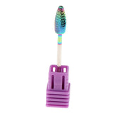 Maxbell Rainbow Nail Files Dirll Bit Acrylic UV Gels Removing Manicure Grinding Head 02