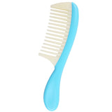 Maxbell Plastic Detachable Wide Tooth Detangling Hair Comb No Static Comb Light Blue