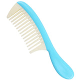Maxbell Plastic Detachable Wide Tooth Detangling Hair Comb No Static Comb Light Blue