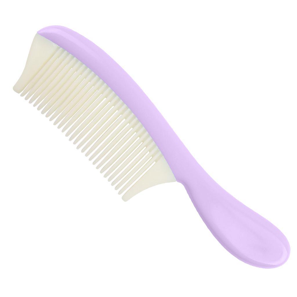 Maxbell PVC Detachable Fine Tooth Detangling Hair Comb No Static Comb Purple - Aladdin Shoppers