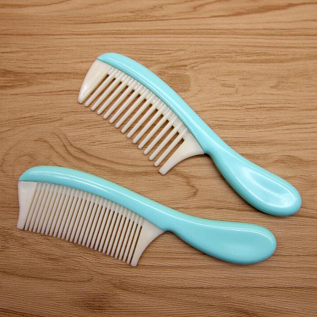 Maxbell PVC Detachable Fine Tooth Detangling Hair Comb No Static Comb Light Blue - Aladdin Shoppers