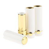 Max 3Pcs Empty Lipstick Containers DIY Lip Balm Tubes Lips Gloss Bottles White