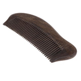 Maxbell Fine Tooth Natural Wooden Comb Detangling Massage Hair Comb for Women Men