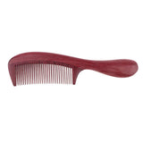 Maxbell Natural Purple Heart Wood Comb Fine Toothed Comb Hair Care Massage Comb