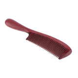 Maxbell Natural Purple Heart Wood Comb Fine Toothed Comb Hair Care Massage Comb
