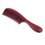 Maxbell Natural Purple Heart Wood Comb Fine Toothed Comb Hair Care Massage Comb