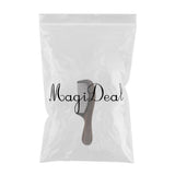 Maxbell Handmade Wood Comb Handheld Scalp Massage Brush Detangling Comb W/ Handle