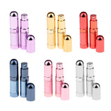Maxbell 2Pcs Portable 6ml Refillable Perfume Atomizer Empty Bottle Pump Spray Red
