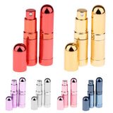 Maxbell 2Pcs Portable 6ml Refillable Perfume Atomizer Empty Bottle Pump Spray Red