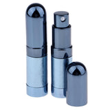 Maxbell 2Pcs Portable 6ml Refillable Perfume Atomizer Empty Bottle Pump Spray Blue