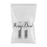 Max 10ml Crystal Glass Roll-onBottle Natural Crystal Stone Obsidian