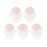 Maxbell 5Pcs Replacement Ball Roller Tops for Essential Oils Bottles  Pink