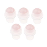 Maxbell 5Pcs Replacement Ball Roller Tops for Essential Oils Bottles  Pink