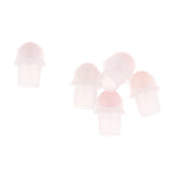 Maxbell 5Pcs Replacement Ball Roller Tops for Essential Oils Bottles  Pink