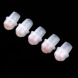 Maxbell 5Pcs Replacement Ball Roller Tops for Essential Oils Bottles  Pink