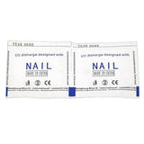 Maxbell 200Pcs Gel Polish Remover Acetone Wraps Pads Foils Nail Art Cleaner Manicure