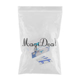 Maxbell 200Pcs Gel Polish Remover Acetone Wraps Pads Foils Nail Art Cleaner Manicure