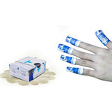 Maxbell 200Pcs Gel Polish Remover Acetone Wraps Pads Foils Nail Art Cleaner Manicure