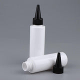 Maxbell 5 x Empty Plastic Essential Oil Bottle Refillable Perfume Vial White