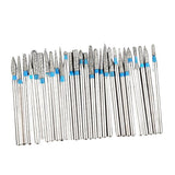 Maxbell 30 Pieces Tungsten Steel Nail Drill Bits for Nail File Manicure Pedicure 01