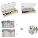 Maxbell 30 Pieces Tungsten Steel Nail Drill Bits for Nail File Manicure Pedicure 01