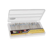Maxbell 30 Pieces Tungsten Steel Nail Drill Bits for Nail File Manicure Pedicure 01