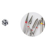 Maxbell 30 Pieces Tungsten Steel Nail Drill Bits for Nail File Manicure Pedicure 01