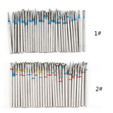 Maxbell 30 Pieces Tungsten Steel Nail Drill Bits for Nail File Manicure Pedicure 01