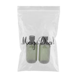 Maxbell 2Pcs Empty Lotion  Toner Bottles Shampoo Hair Conditioner Containers Green