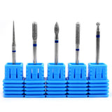 Maxbell Tungsten Steel Polishing Head Nail Drill Bit for Electric Nail Machine 04