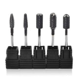 Maxbell Tungsten Steel Nail Drill Bit for Nail Drill File Machine Manicure Tools D