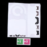 Maxbell Full Cover Wrap Film Decal Sticker For Dyson Hair Dryer YY58 White Love