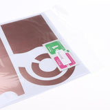Maxbell Waterproof Protective Film Decal Sticker For Dyson Supersonic Hair Dryer Rose Gold+Golden