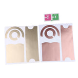 Maxbell Waterproof Protective Film Decal Sticker For Dyson Supersonic Hair Dryer Rose Gold+Golden