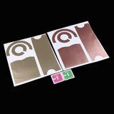 Maxbell Waterproof Protective Film Decal Sticker For Dyson Supersonic Hair Dryer Rose Gold+Golden
