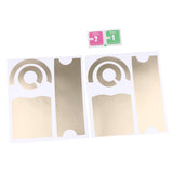 Maxbell Waterproof Protective Film Decal Sticker For Dyson Supersonic Hair Dryer Golden