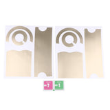 Maxbell Waterproof Protective Film Decal Sticker For Dyson Supersonic Hair Dryer Golden