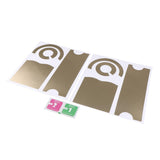 Maxbell Waterproof Protective Film Decal Sticker For Dyson Supersonic Hair Dryer Golden