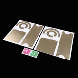 Maxbell Waterproof Protective Film Decal Sticker For Dyson Supersonic Hair Dryer Golden