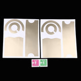 Maxbell Waterproof Protective Film Decal Sticker For Dyson Supersonic Hair Dryer Golden