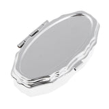 Maxbell Stainless Candy Pill Box Portable Tin Pots Cosmetic Jars Cases Container Rhombus