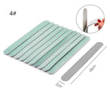 Maxbell 10Pcs Nail Art Files for Buffing Sanding Polishing Manicure Tools KJ913-4