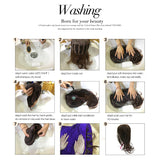 Maxbell 10'' Short Pixie Cut Curly Wig Women Human Hair Layered Wavy Wig Light Brown