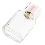 Maxbell Empty Glass Perfume Fragrance Bottle Aftershave Spray Containers 50ml Pink Cap