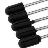 Maxbell 5pcs Sanding Band Mandrel Bit for Nail Drill Pen Machine Acrylic Nail 7x13mm