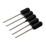 Maxbell 5pcs Sanding Band Mandrel Bit for Nail Drill Pen Machine Acrylic Nail 7x13mm