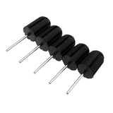 Maxbell 5pcs Sanding Band Mandrel Bit for Nail Drill Pen Machine Acrylic Nail 16x25mm