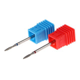 Maxbell 2Pcs Nail Drill Bits Diamond Cuticle Clean Electric Files Buffing Tool 02