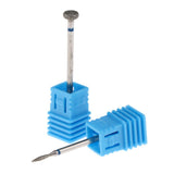 Maxbell 2Pcs Nail Drill Bits Diamond Cuticle Clean Electric Files Buffing Tool 08
